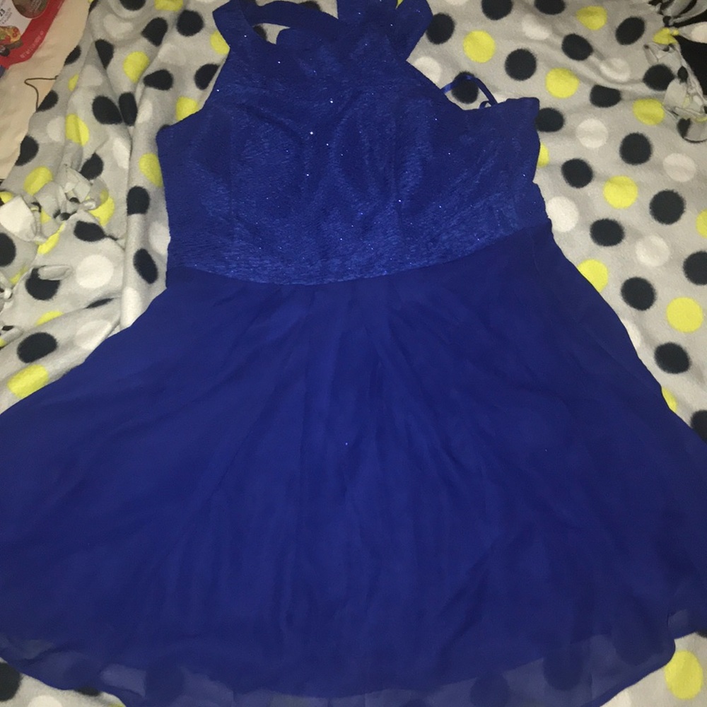Blue homecoming/party dress Trixxi size 17